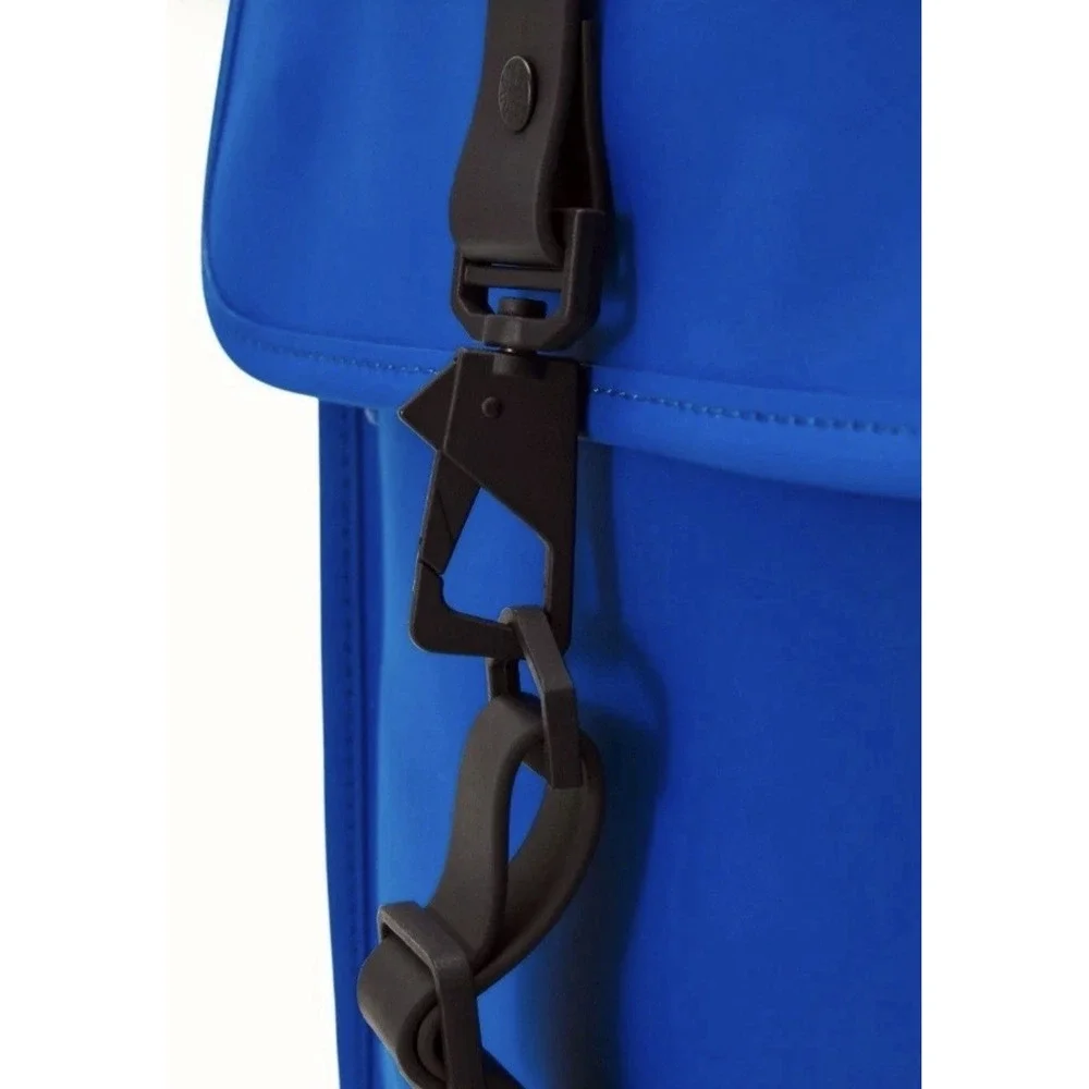 RAINS Backpack Full Size Rucksack Waterproof Blue Wave W3 #13000 Commuter New